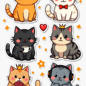 General Purpose Stickers -  Sheet v9